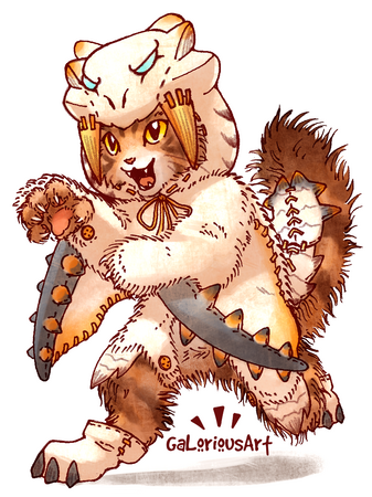 Collab art by GaloriousArt